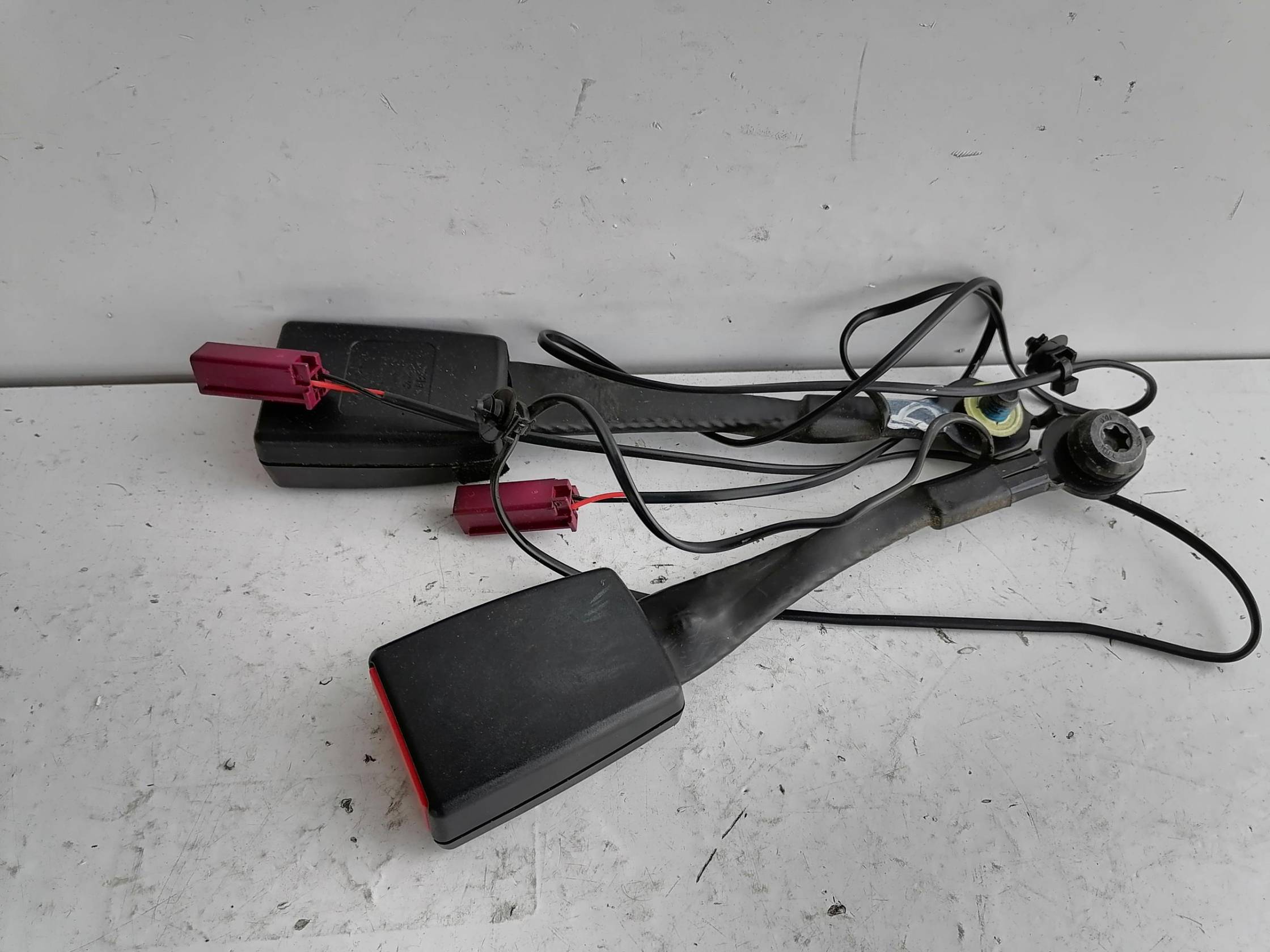 Aggancio cintura di sicurezza post.